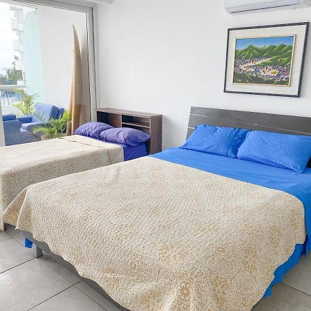 M3 Lujoso Y Comodo Departamento Con Playa 2 Piscinas Cancha De Tenis Jacuzzi Seguridad 24 Horas Manta Bagian luar foto