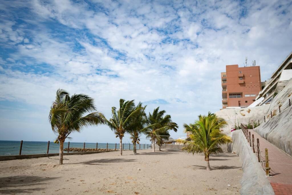 M3 Lujoso Y Comodo Departamento Con Playa 2 Piscinas Cancha De Tenis Jacuzzi Seguridad 24 Horas Manta Bagian luar foto